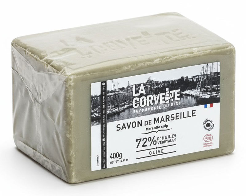 SAVON DE MARSEILLE BLANC 400 GR