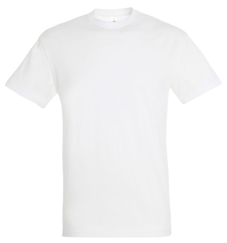 T-SHIRT 100% COTON BLANC T.XS
