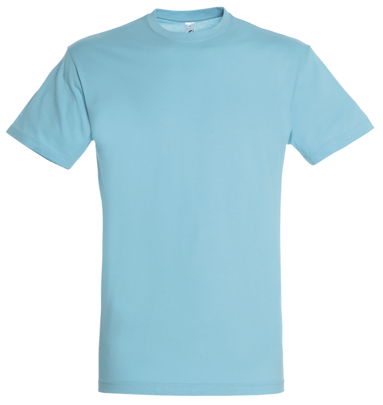 T-SHIRT 100% COTON BLEU ATOLL T.S