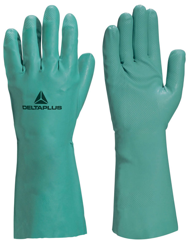GANT CHIMIQUE NITRILE VERT 33 CM NITREX VE802 T.9,5
