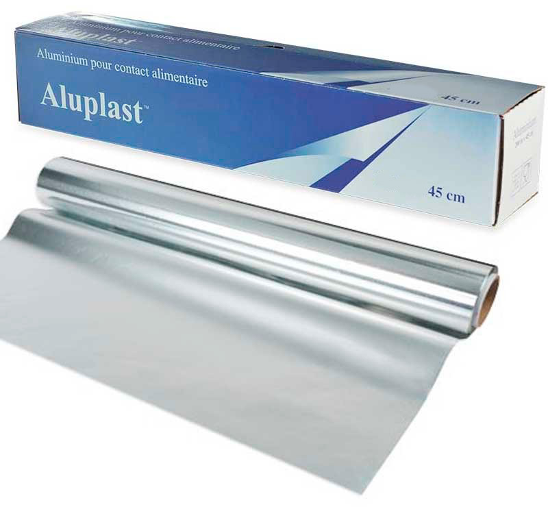 ALUMINIUM ALIM. 45CMx150M B.DIST.