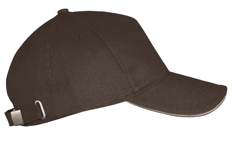 CASQUETTE LONG BEACH CHOCOLAT/BEIGE