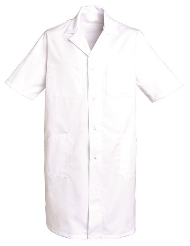BLOUSE BLANCHE M.C T.5 (XXL)