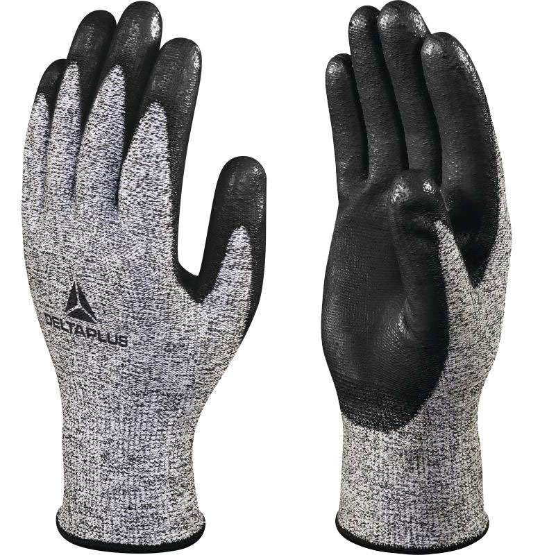GANT TRICOT ANTI-COUPURE - PAUME ENDUITE NITRILE T.10