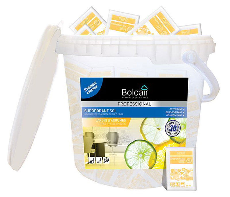 DOSETTE BOLDAIR AGRUME 3D 20ML SEAU DE 100 DOSES