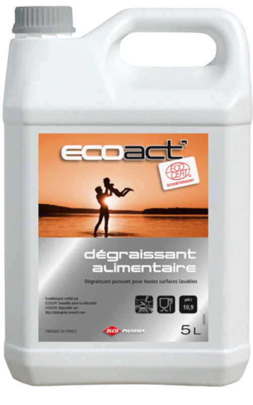 ECO'ACT DEGRAISSANT ALIMENTAIRE 5L (ECOCERT)