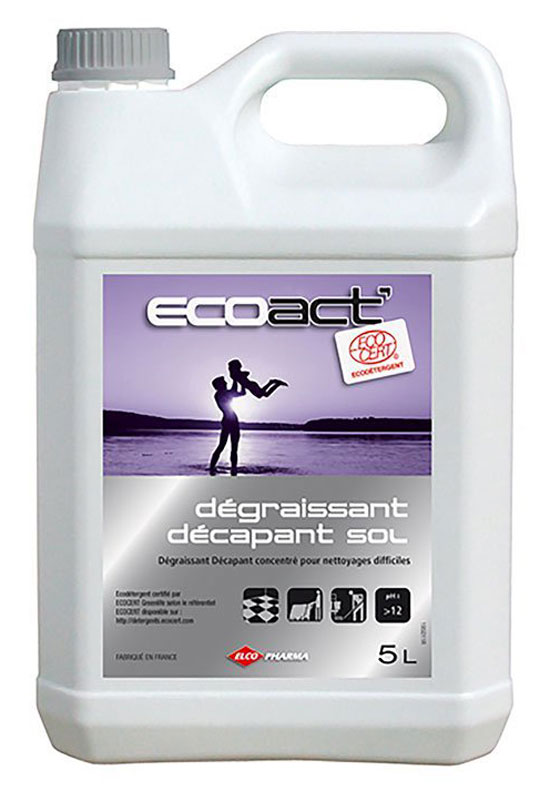 ECO'ACT DEGRAISSANT DECAPANT SOLS 5L (ECOCERT)