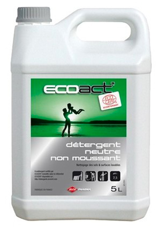 ECO'ACT DETERGENT NEUTRE SOL & SURFACE 5L (ECOCERT)