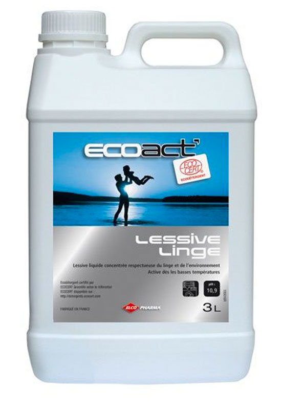 ECO'ACT LESSIVE LINGE LIQUIDE 3L (ECOCERT)