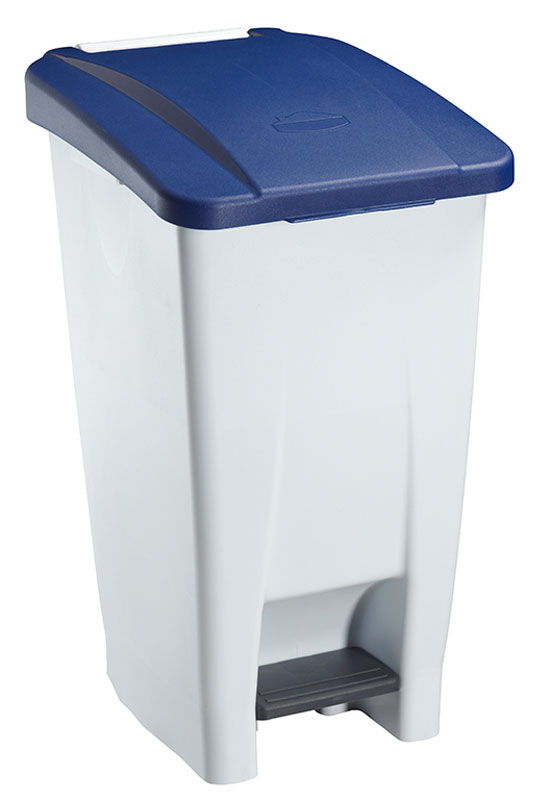 POUB.PLAST. 60L A PEDALE AVC ROUES HACCP