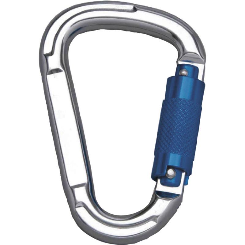 MOUSQUETON À VERROUILLAGE AUTOMATIQUE, OUVERTURE 22 MM - LOT DE 2