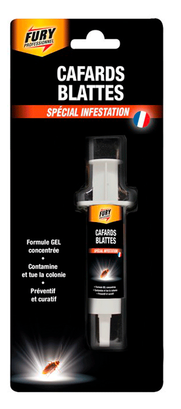 FURY GEL CAFARDS SERINGUE 10G