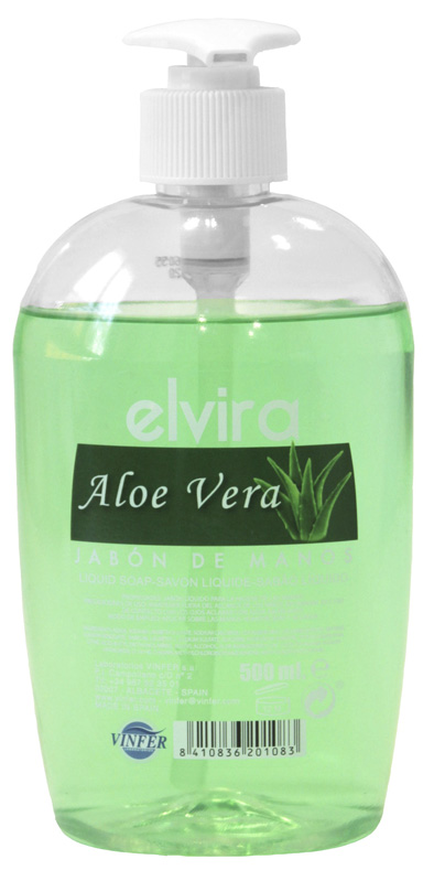 SAVON LIQUIDE MAIN ELVIRA ALOE VERA 500ML