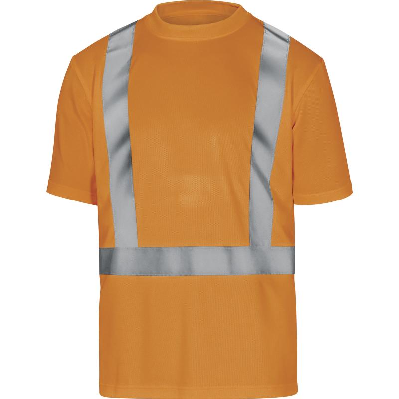 TEE-SHIRT POLYESTER ORANGE COMET HI-VIZ T.XL