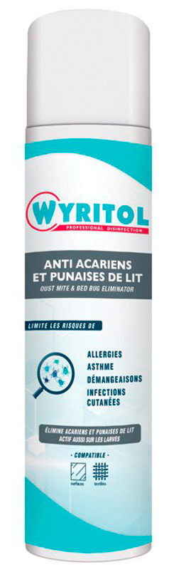 WYRITOL ANTI ACARIENS ET PUNAISES DE LIT AERO.500ML