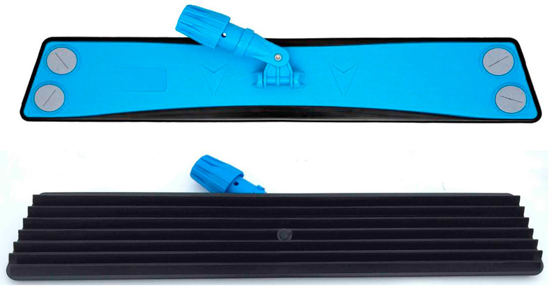 BALAI TRAPEZE LAMELLES CAOUTCHOUC 40CM