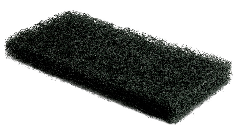 TAMPON ABRASIF NOIR EPAIS 11X25CM 