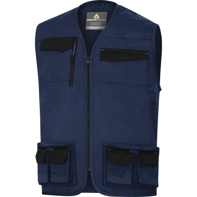 GILET DE TRAVAIL MACH2 M2GI3 MARINE T.2XL