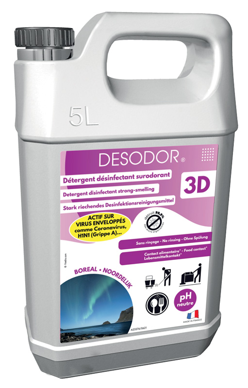 NETT.SOL&SURFACE DESINF.3D BOREAL U2 5L