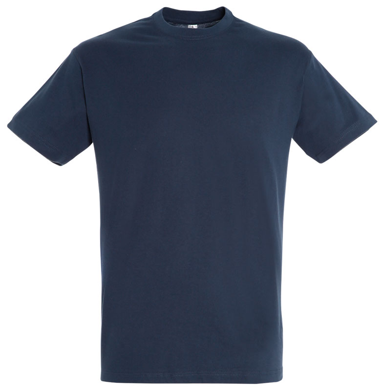 T-SHIRT 100% COTON MARINE T.XS