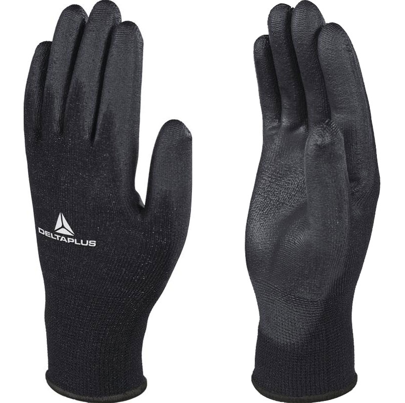 GANT TRICOT POLYESTER NOIR-PAUME P.U VE702PN T.10