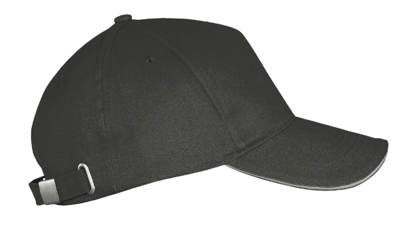 CASQUETTE LONG BEACH GRIS FONCE/GRIS CLAIR