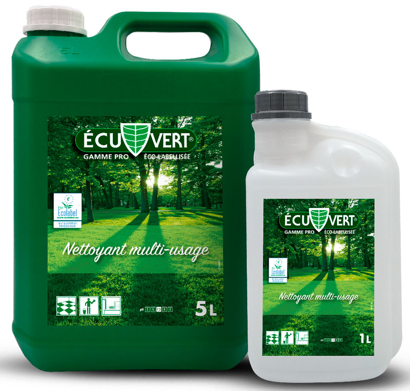 ECU VERT NETTOYANT MULTI-USAGE 5L (ECOLABEL)