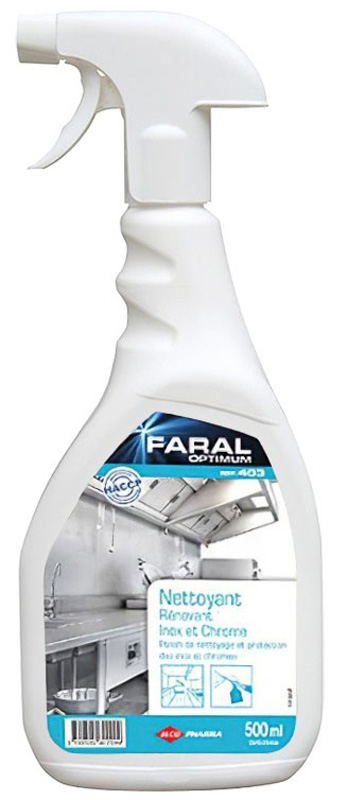 NETT.RENOVANT LUSTRANT INOX FARAL OPTIMUM 403 500ML