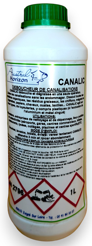 DEBOUCHEUR DE CANALISATION CANALIC 1L