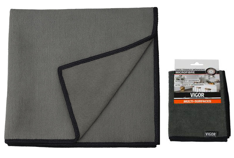 MICROFIBRE VIGOR MENAGE MULTI-SURFACES 40X40CM 