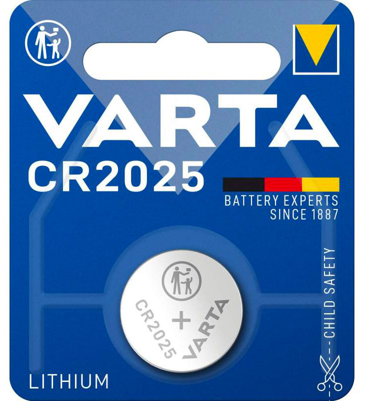 PILE CR2025  LITHIUM 3V