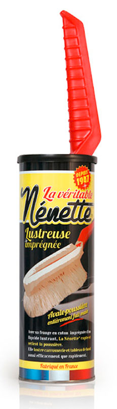 BROSSE LUSTREUSE IMPRÉGNÉE NÉNETTE 