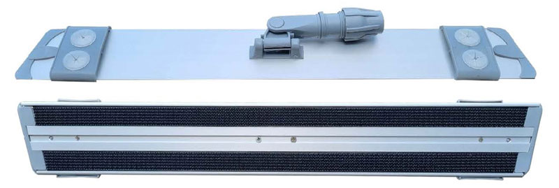 BALAI TRAPEZE ALU.VELCRO 60CM AVEC FIXE-GAZES