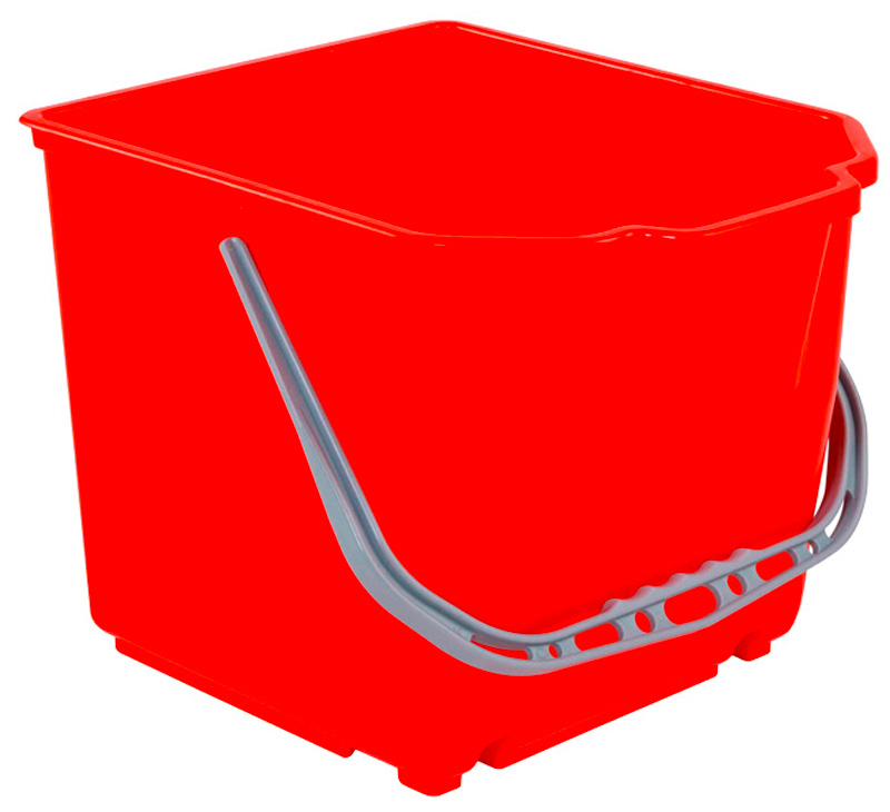 SEAU ROUGE 25L PR CHARIOT 