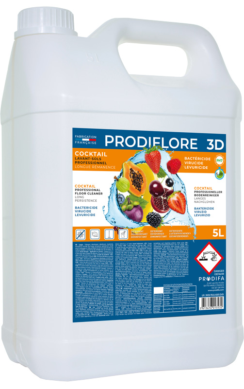 LAVANT SOLS&SURFACES 3D LONGUE REMANENCE COCKTAIL PRODIFLORE 5L