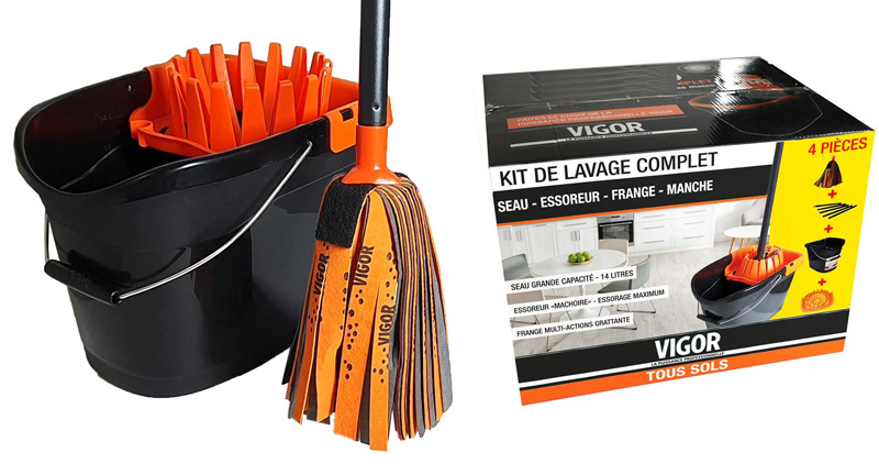 KIT DE LAVAGE LAVE-SOLS COMPLET VIGOR