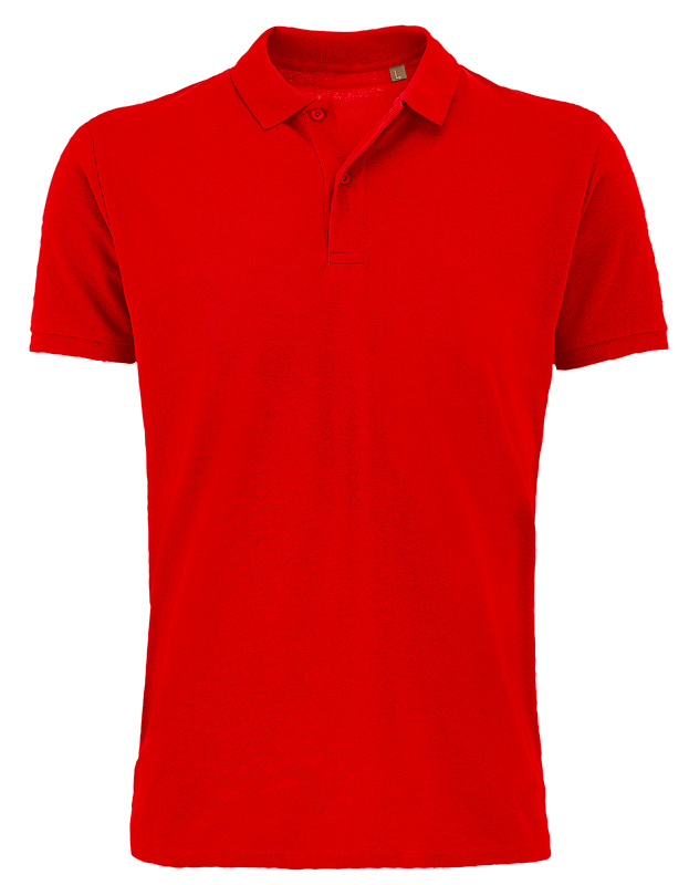 POLO PLANET MEN ROUGE 100% COTON 