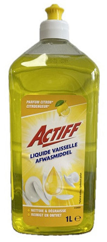 LIQUIDE VAISSELLE ACTIFF CITRON 1L