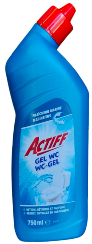 GEL WC FRAICHEUR BLEUE ACTIFF 750ML