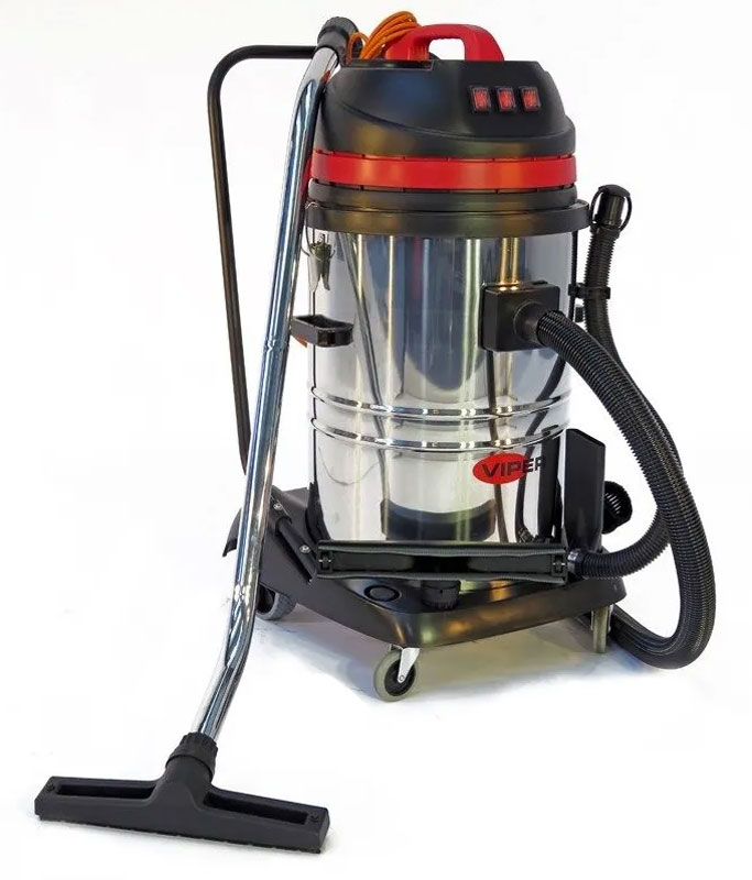 ASPIRATEUR METAL VIPER LSU375 EAU & POUSSIERE 75L