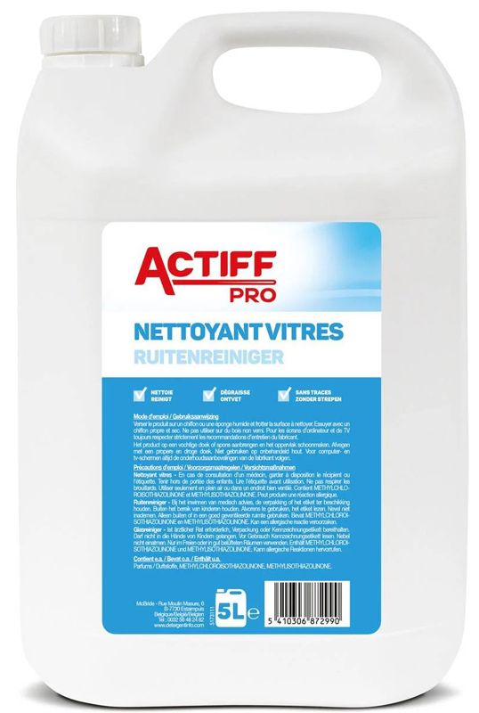 LAVE VITRE ACTIFF PRO 5L
