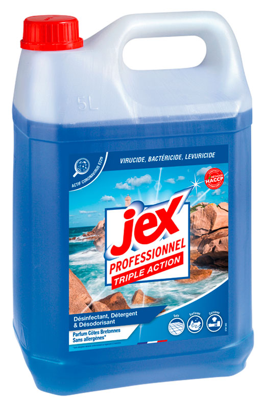 NETT.EXPRESS DESINF.JEX PRO.TRIPLE ACTION CÔTES BRETONNES 5L