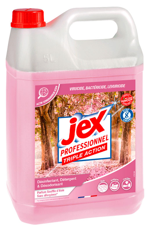 NETT.EXPRESS DESINF.JEX PRO.TRIPLE ACTION SOUFFLE D'ASIE 5L