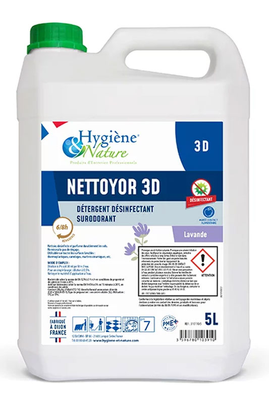 NETTOYOR 3D LAVANDE 5L