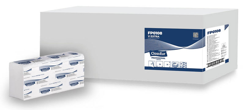 PAPIER FEUILLE A FEUILLE ECOLABEL CT 3000 FEUILLES (15 PQT DE 200F)