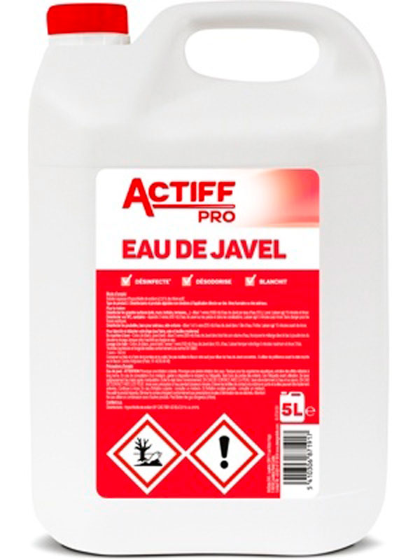 EAU DE JAVEL ACTIFF PRO 2,6% 5L