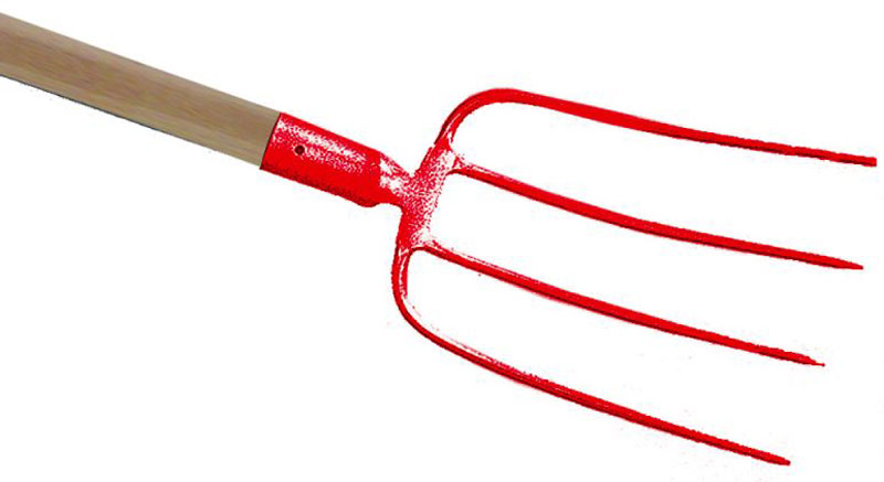 FOURCHE A FUMIER 4 DTS AVEC MANCHE 