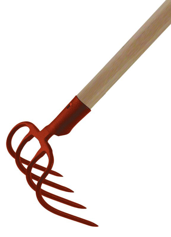 FOURCHE CROC A FUMIER 4 DTS AVEC MANCHE