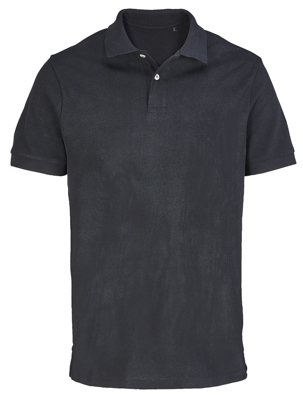 POLO PACIFIC NOIR 100% COTON MAILLE PIQUEE 210GR T.L