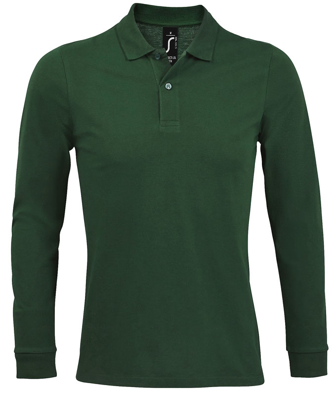 POLO M.L PERFECT BLEU VERT BOUTEILLE T.M